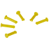 Vikan Goupille de rechange pour les supports 1011x et 1013x 6 couleurs 10013 : Couleur:Y - jaune