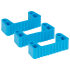 Vikan 3 clips caoutchouc de rechange pour les supports 1011x et 1013x 6 couleurs 10023 : Couleur:B - bleu