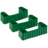 Vikan 3 clips caoutchouc de rechange pour les supports 1011x et 1013x 6 couleurs 10023 : Couleur:G- Vert