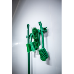 Support brosserie | Vikan Support Mural Hygiénique Hi-Flex 420 mm 6 couleurs 10113 | VIK-10113