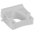 Vikan Support Mural Hygiénique Module Clip Grip 82 mm 6 couleurs 10133 : Couleur:W - blanc
