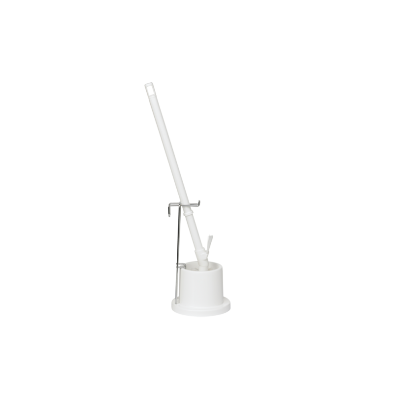 Nettoyage collectivité  | Vikan Brosse sanitaire ergonomique 720 mm Medium Blanche 50515 | VIK-50515