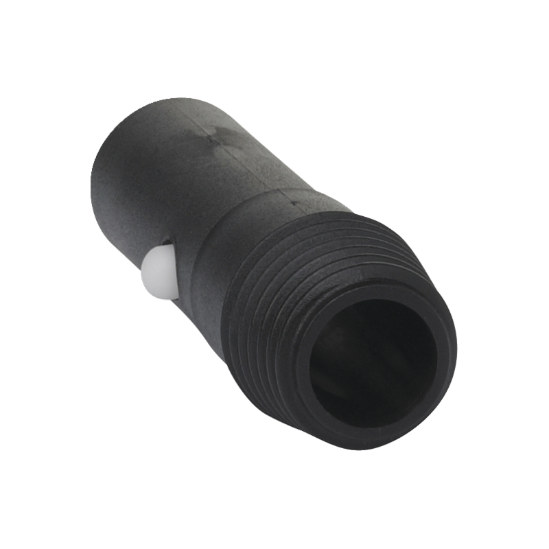 Nettoyage collectivité  | Vikan Adaptateur d’un click à un pas de vis Ø26 mm 78 mm Noir 380900 | VIK-380900