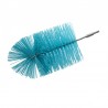 Écouvillon goupillon dur en fil torsadé Diamètre 80 mm fibres 0.50 mm 5 couleurs : Couleur:Bleu