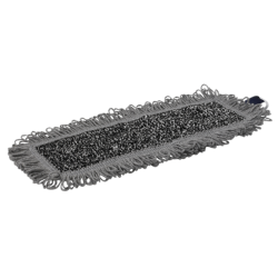 Nettoyage collectivité  | Vikan Mop Wet Scrub auto-agrippante 25 cm Grise 548225 | VIK-548225