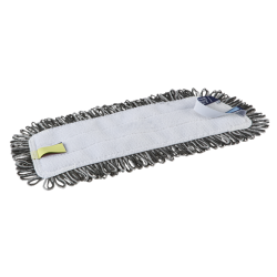 Nettoyage collectivité  | Vikan Lavage humide 47 Dark auto-agrippant 25 cm Grise 548529 | VIK-548529