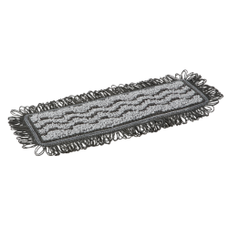 Nettoyage collectivité  | Vikan Lavage humide 42 Dark mop microfibre auto-agrippante 25 cm Grise 549529 | VIK-549529