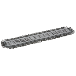 Nettoyage collectivité  | Vikan Lavage humide 42 Dark mop microfibre auto-agrippante 60 cm, Grise 549569 | VIK-549569