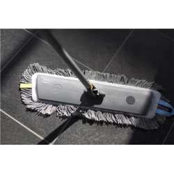 Nettoyage collectivité  | Vikan Lavage humide 43 auto-agrippant 40 cm Grise 549640 | VIK-549640