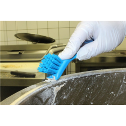Brosse Alimentaire | Vikan Brosse dure de nettoyage de détail avec rebord grattant150 mm 3 couleurs 3951 | VIK-39513_1