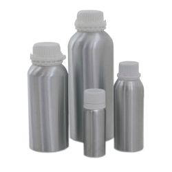 Flacon de laboratoire | Bouteille aluminium avec bouchon inviolable et joint d'étanchéité de 50 ml à 1 litre | SAM-A179-50_1