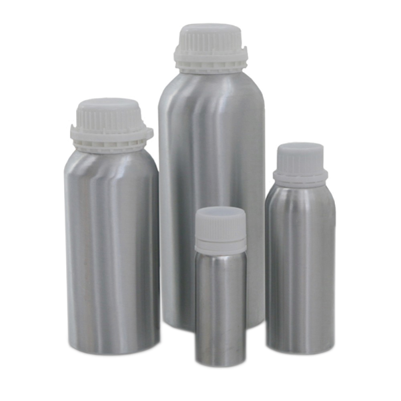 Flacon de laboratoire | Bouteille aluminium avec bouchon inviolable et joint d'étanchéité de 50 ml à 1 litre | SAM-A179-50_1