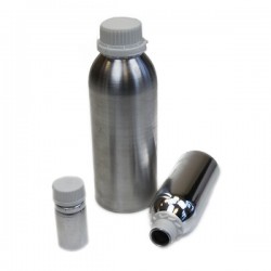 Flacon de laboratoire | Bouteille aluminium avec bouchon inviolable et joint d'étanchéité de 50 ml à 1 litre | SAM-A179-50_1