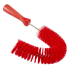 Vikan Brosse à main flexible moyenne avec pas de vis Diamètre 55 mm 5 couleurs 5372 : Couleur :Rouge