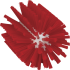 Vikan Brosse Écouvillon moyen ø 90 mm 6 couleurs 538090 : Couleur :Rouge