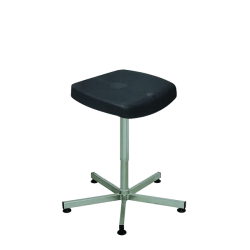 Siège Inox | Siège semi-assis Inox 316L assise polyuréthane Kango 750 mm | KAN-0003