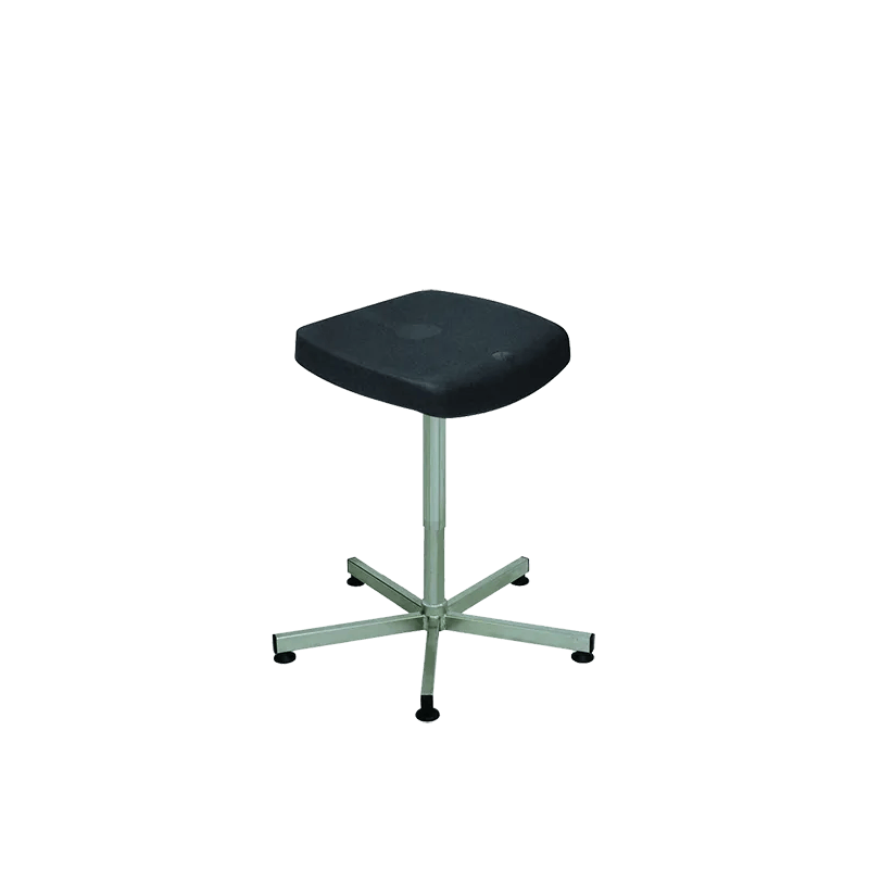 Siège Inox | Siège semi-assis Inox 316L assise polyuréthane Kango 750 mm | KAN-0003