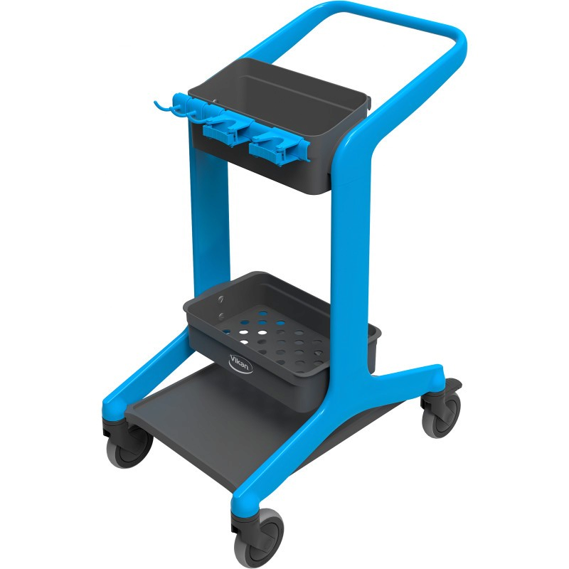 Seau et Poubelle | Vikan Chariot de nettoyage HyGo 780 mm 6 couleurs 5700 | VIK-57003_1