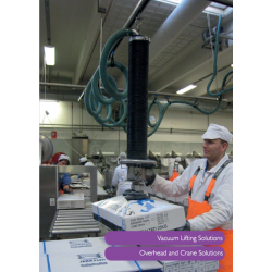 Palonnier de levage | Manipulateur de sacs à ventouses pneumatique en inox palonnier à ventouses | PAC-VAC1