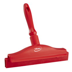 Raclette et support tampon | Vikan Raclette à main double-lame 250 mm 5 couleurs 7711 | VIK-77113_1