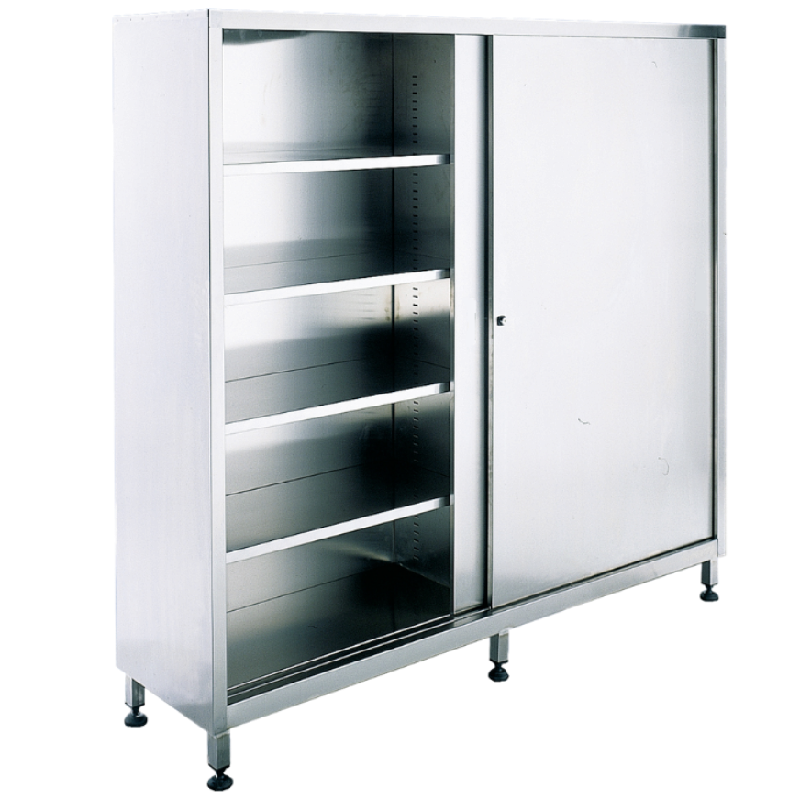 Armoire inox | Armoire inox 316 portes coulissantes dessus plat de 950 à 1950 mm | X-6031-316_1
