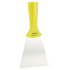 Vikan Grattoir lame inox à pas de vis 100 mm 5 couleurs 4011 : Couleur :Jaune