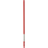 Vikan Manche à balai inox 1050 mm ø 31 mm 5 couleurs 2983 : Couleur:Rouge