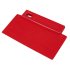 Grattoir détectable 200 mm 3 bords racloire 4 couleurs : Couleur:Rouge