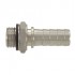 Embout cannelé mâle inox 316 de 13 à 25 mm pour tuyau : Dimensions:13 mm x 1/2" BSP mâle collerette ø 20 mm