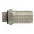 Embout cannelé mâle inox 316 de 13 à 25 mm pour tuyau : Dimensions:25 mm x 1/2" BSP mâle