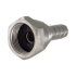 Raccord tournant à sertir femelle inox 316 joint plat de 13 à 19 mm : Dimensions:13 mm x 3/4" BSP femelle collerette ø 17 mm