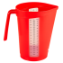 Vikan Pichet gradué polypropylène 2 litres 5 couleurs 6000 : Couleur:Rouge