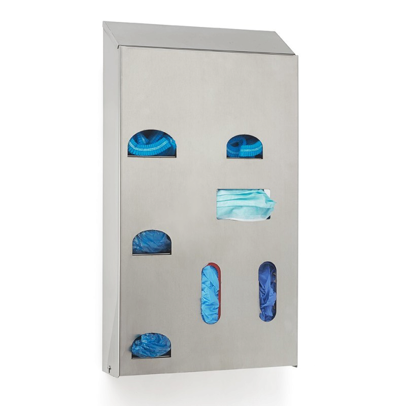 Distributeur EPI | Distributeur inox multi compartiments | WIR-AP562