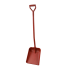 Pelle détectable manche droit 330/1330 mm 2 couleurs 75104 : Couleur:Rouge