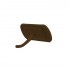 Crochet nylon 70 mm 10 couleurs HDHOOK1 : Couleur:Marron