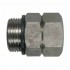 Raccord tournant Inox 316 mâle femelle sur roulement à bille : Dimensions:3/4" BSP mâle x 3/4" BSP femelle passage 14 mm