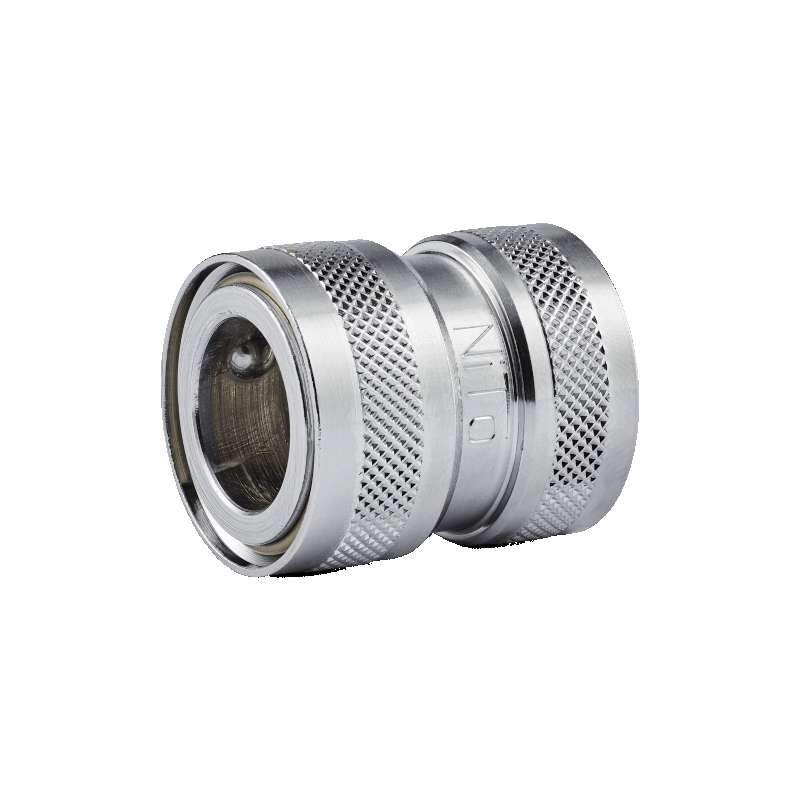 Raccord rapide laiton NITO | Coupleur NITO 53520A3 laiton chromé 1/2” x 3/4" BSP femelle | NIT-53520A3 Raccord rapide laiton NITO | Coupleur NITO 53520A3 laiton chromé 1/2” x 3/4" BSP femelle | NIT-53520A3