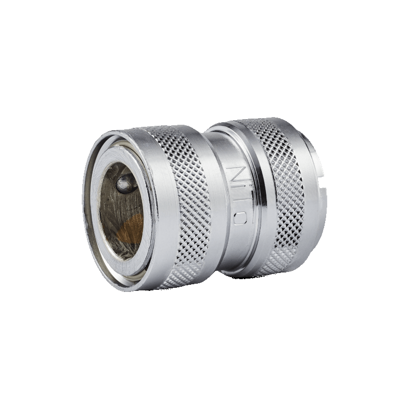 Raccord rapide laiton NITO | Coupleur NITO 5352GA3 laiton chromé 1/2” x 1/2"+ 3/4" BSP femelle et M22x1 | NIT-5352GA3 Raccord rapide laiton NITO | Coupleur NITO 5352GA3 laiton chromé 1/2” x 1/2"+ 3/4" BSP femelle et M22x1 | NIT-5352GA3