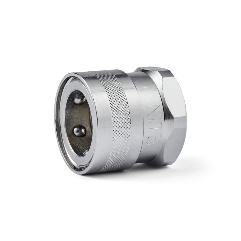 Raccord rapide laiton NITO | Coupleur NITO 73500A3 laiton chromé 1" x 1" BPS femelle | NIT-73500A3 Raccord rapide laiton NITO | Coupleur NITO 73500A3 laiton chromé 1" x 1" BPS femelle | NIT-73500A3