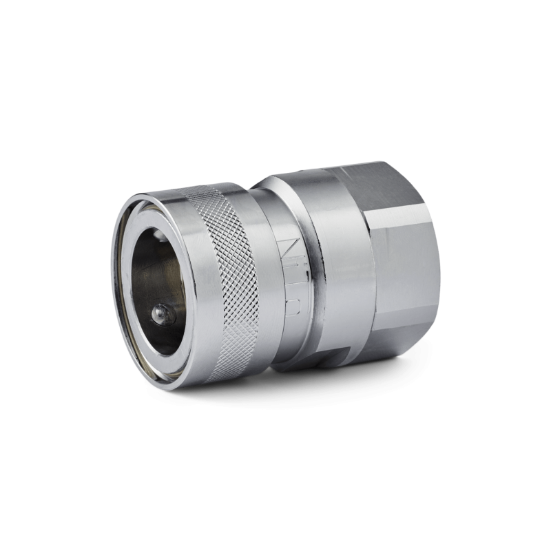 Raccord rapide laiton NITO | Coupleur NITO 73530A3 laiton chromé avec stop 1" x 1" BPS femelle | NIT-73530A3 Raccord rapide laiton NITO | Coupleur NITO 73530A3 laiton chromé avec stop 1" x 1" BPS femelle | NIT-73530A3