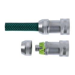Raccord rapide d'arrosage laiton  | Raccord rapide arrosage laiton chromé NITO 5950LA3 - 1/2" x embout 1/2" | NIT-5950LA3