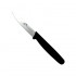 Couteau d'office détectable lame inox standard ou dentelée 5 couleurs BST Detectable : Couleurs manches:Noir, Dimensions lames:7,5 cm, Lames :Lame standard