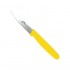 Couteau d'office détectable lame inox standard ou dentelée 5 couleurs BST Detectable : Couleurs manches:Jaune, Dimensions lames:7,5 cm, Lames :Lame standard