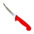 Couteau à désosser détectable lame inox courbée 5 couleurs BST Detectable : Couleurs manches:Rouge, Dimensions lames:15 cm, Lames :Lame courbée