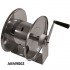 Enrouleur manuel inox pour tuyau - 3/8" 20m ou 1/2" 20m - 200 bar - RAMEX : Diamètre:3/8" - 20m / 1/2" - 20m / simple bras