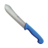 Couteau cimeterre détectable lame inox 2 dimensions 5 couleurs BST Detectable : Couleurs manches:Bleu, Dimensions lames:25 cm, Lames :Lame standard