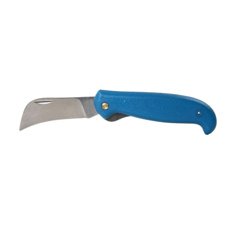 Accessoires détectables | Couteau de poche détectable inox lame courbée | DEC-605T045