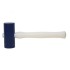 Maillet détectable visible aux rayon X  - 2 dimensions ø 50 et 80 mm : Dimensions:Frappe ø50 mm x 118 mm x longueur 300 mm poids 380 g