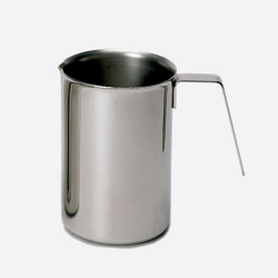 Bécher Inox | Bécher inox à bec verseur et anse avec couvercle de 250 à 5000 ml Selecta | 8092902