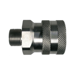 Raccord rapide inox 80 bar et 200 bar | Raccord coupleur rapide haute pression COUPL3/8-M inox 3/8- 200 Bars | COUPL3/8-M